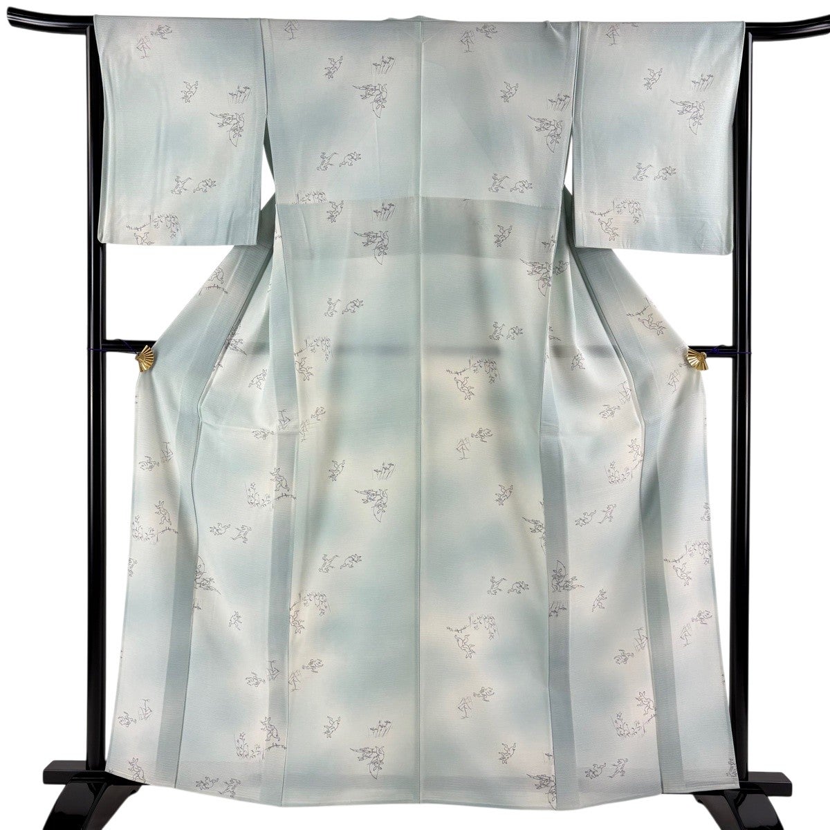 小紋 身丈165cm 裄丈64.5cm 正絹 名品 【中古】 小紋 身丈165cm 裄丈64.5cm 正絹 秀品 【中古】の通販 by バイセル