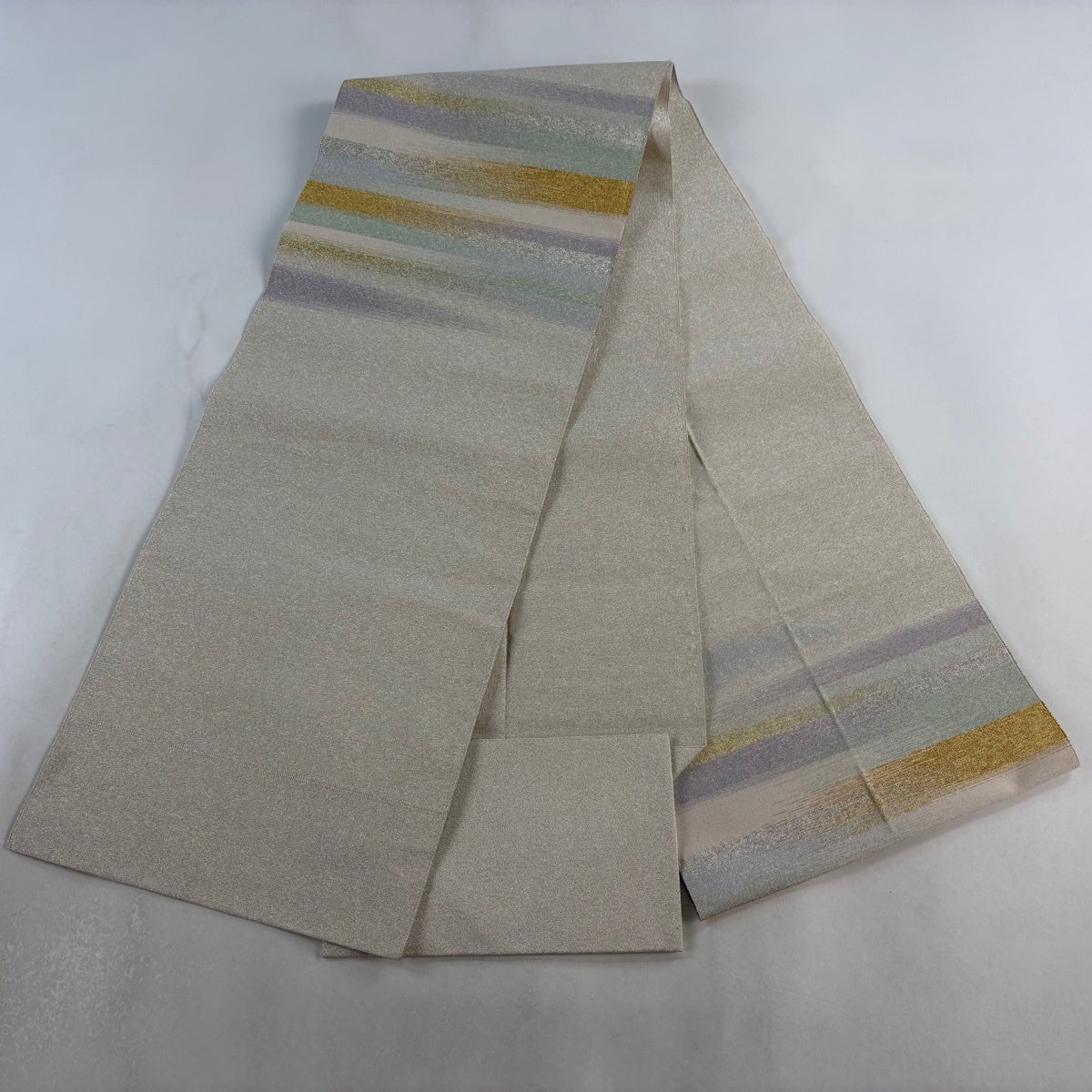 【中古】 名古屋帯 正絹(金銀糸除く) ゴールド 虹色 綴れ 松葉仕立て 和装 呉服 和服 きもの レディース 女性 楽天市場】24金（帯｜和服）：レディースファッションの通販