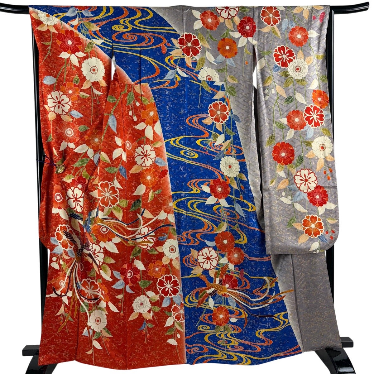 振袖 身丈156cm 裄丈63.5cm 正絹 秀品 【中古】 振袖 身丈156.5cm 裄丈65cm 正絹 秀品 【中古】の通販 by バイセル