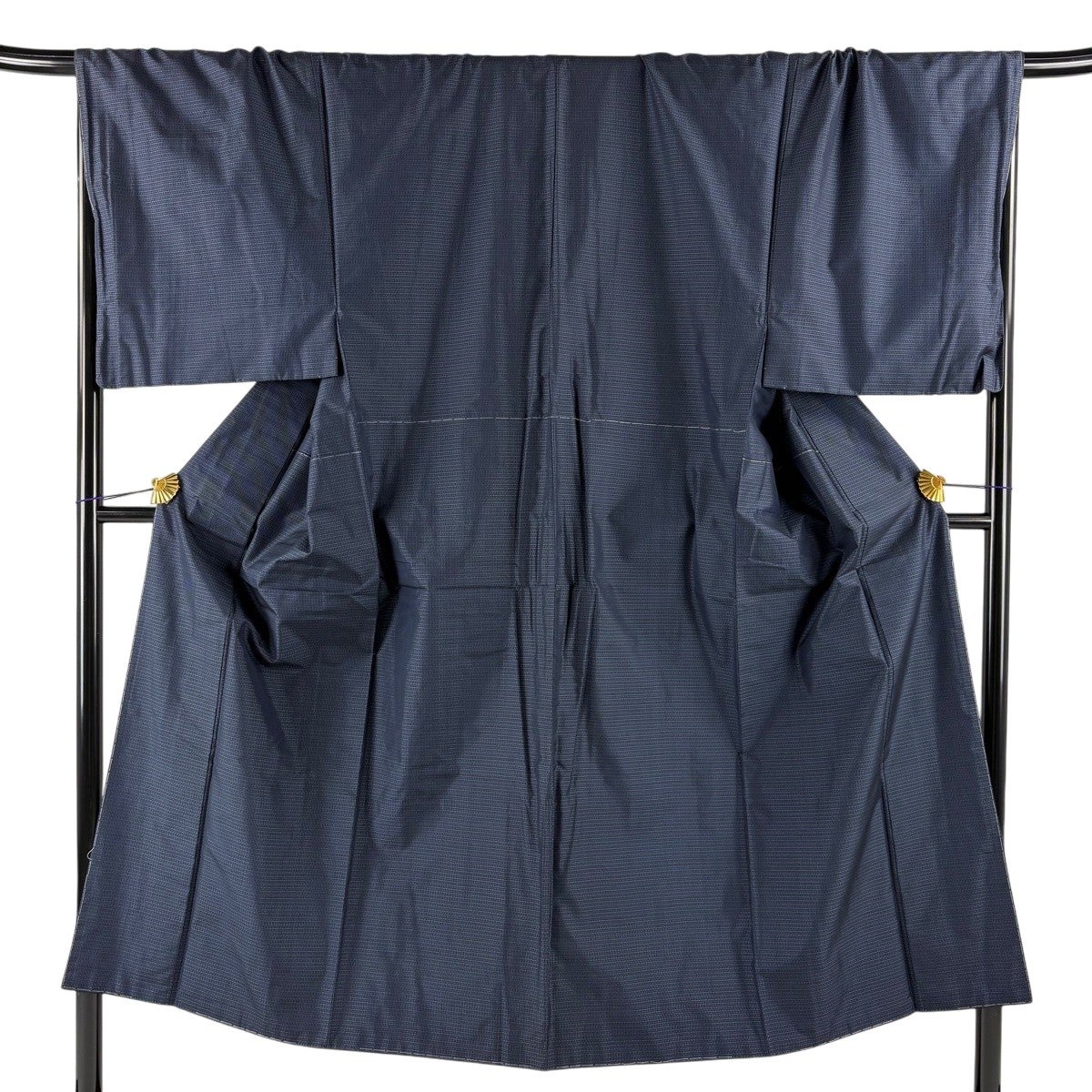 30%OFF 男着物 身丈147cm 裄丈71.5cm M 袷 大島紬 証紙あり 幾何学模様