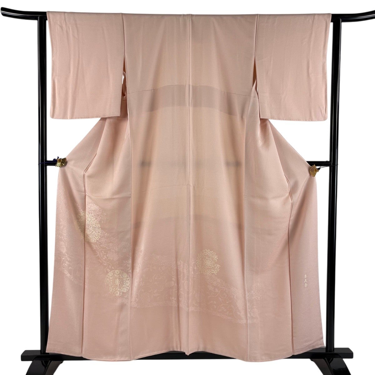 正絹肌色ピンク　銀糸使い 美品　身丈173 　裄約70大きめ 000002888221-01.jpg?size=xl&w=