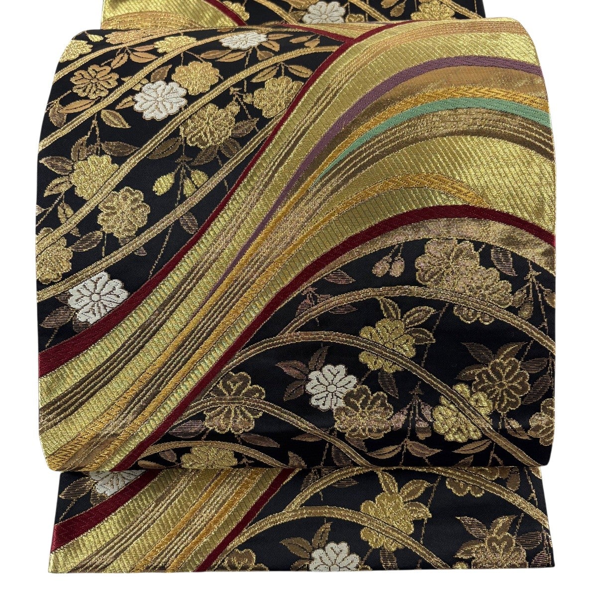 【美品】 袋帯 秀品 六通 正絹 【中古】 美品】 袋帯 秀品 六通 正絹 【中古】の通販 by バイセル ラクマ店｜ラクマ