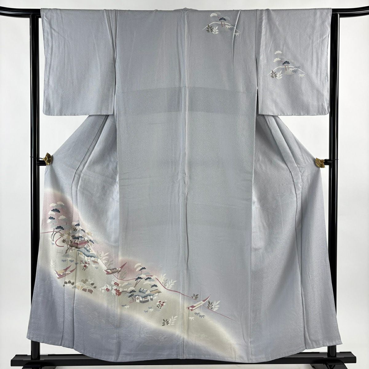 付下げ 身丈163cm 裄丈68cm 正絹 秀品 【中古】 美品】 付下げ 身丈163cm 裄丈65.5cm 正絹 秀品 【中古】の通販 by