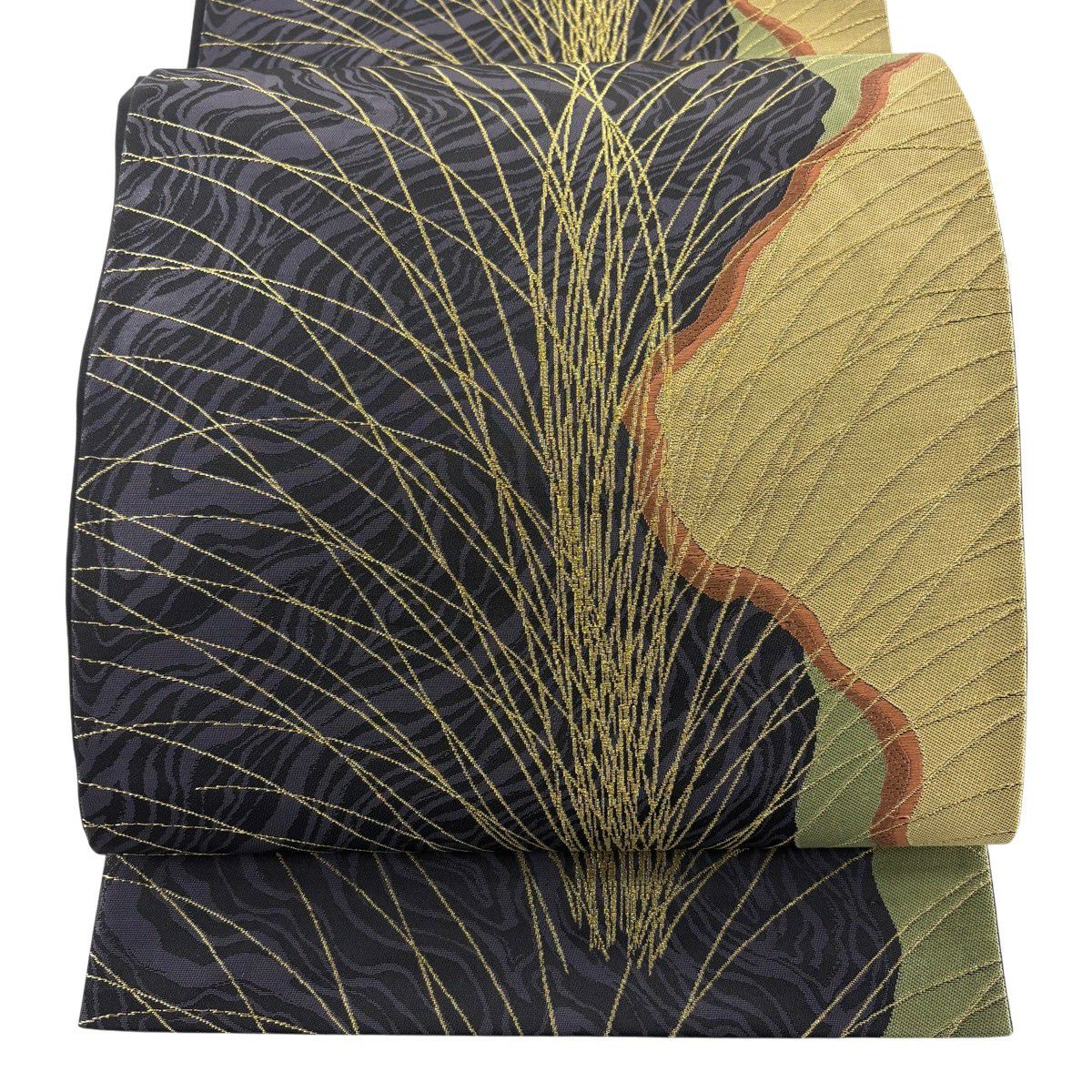 【美品】 袋帯 秀品 お太鼓柄 正絹 【中古】 美品】 袋帯 秀品 お太鼓柄 正絹 【中古】の通販 by バイセル ラクマ店