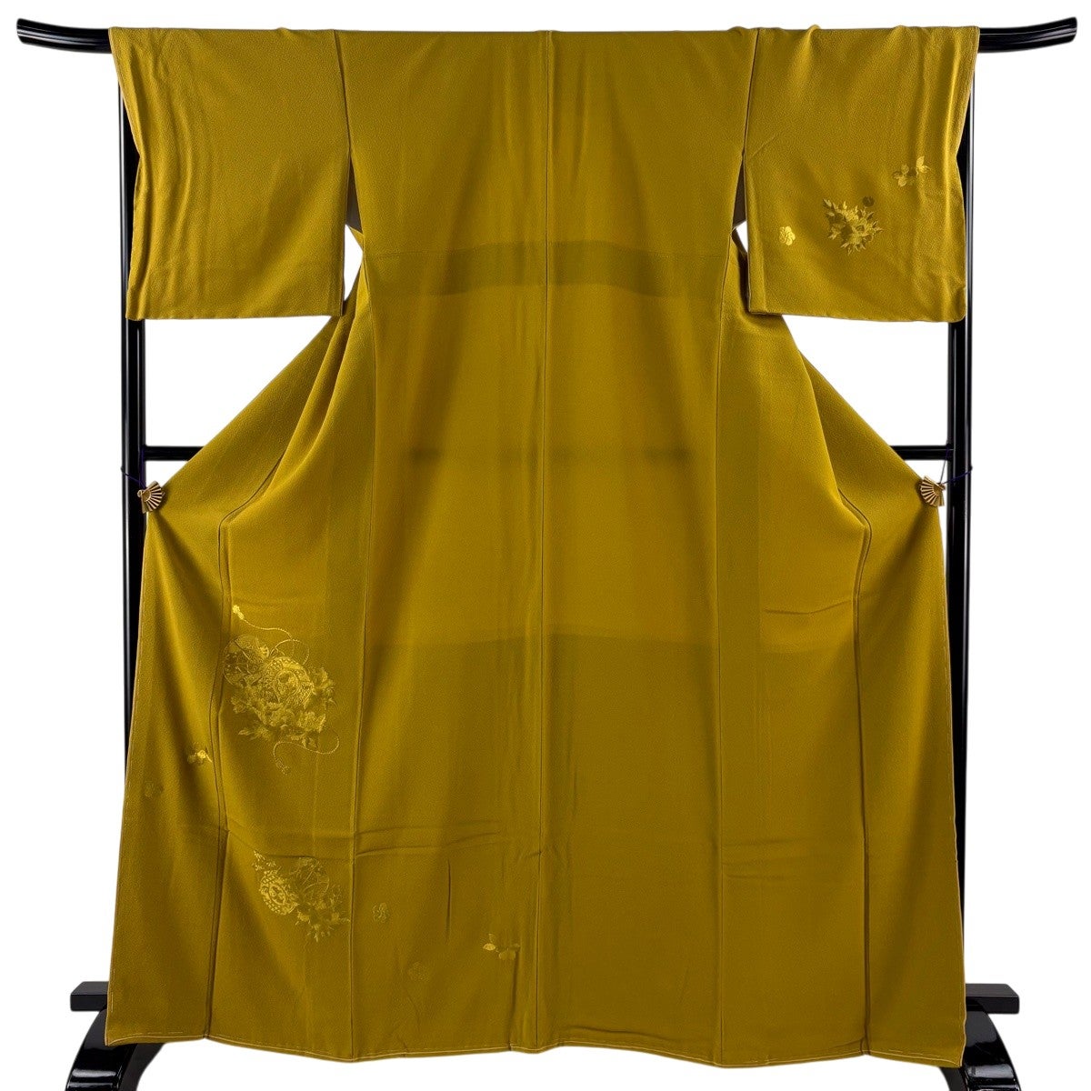 50%OFF 訪問着 身丈155cm 裄丈65.5cm M 袷 ふき綿仕立て やまと 花車
