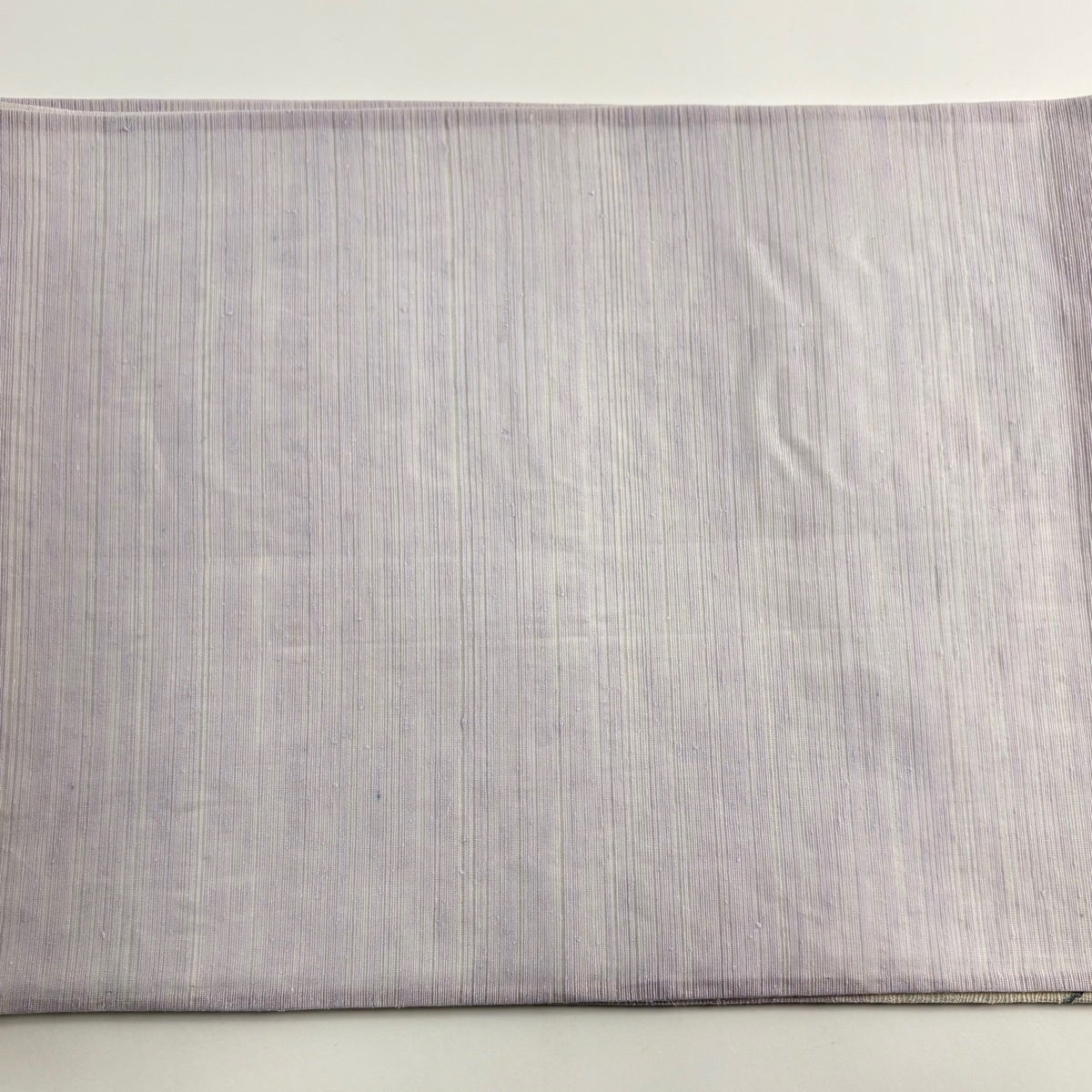 袋帯 秀品 夏帯 蛍 葉柄 金銀糸 薄紫 お太鼓柄 正絹｜中古・古着