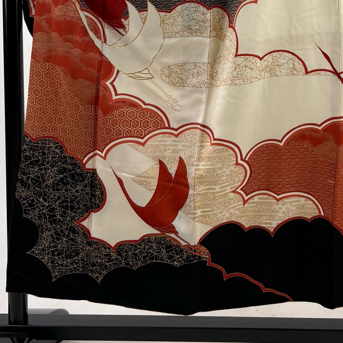 振袖 逸品 身丈152.5cm 裄丈64cm 正絹 【中古】 紬 身丈159.5cm 裄丈64cm 正絹 逸品 【中古】の通販 by バイセル