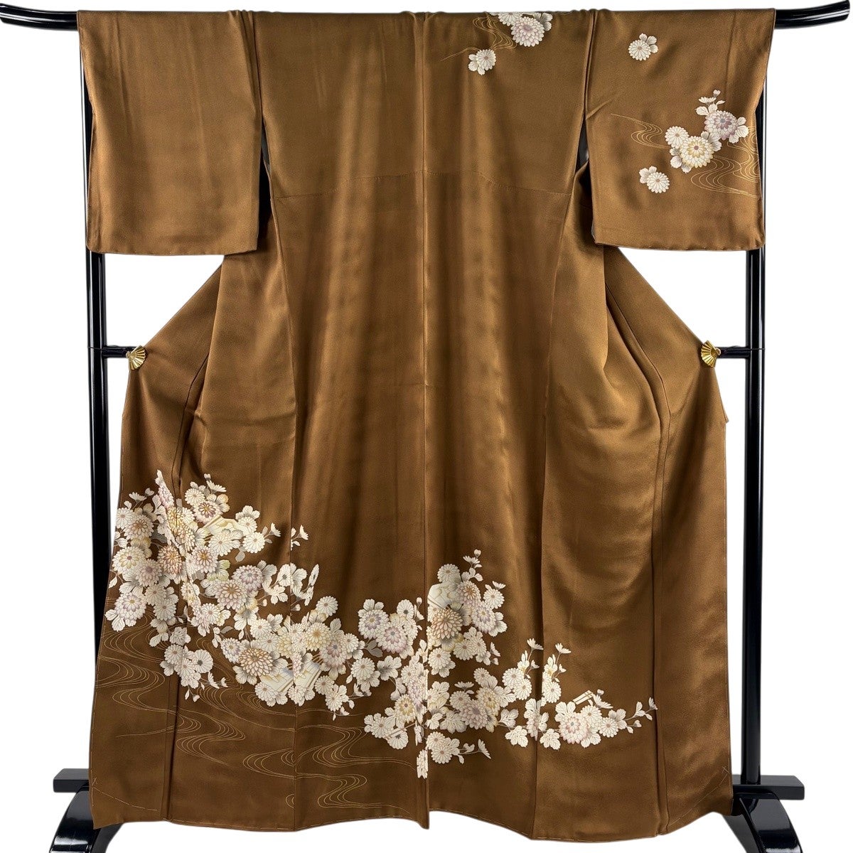 訪問着 美品 名品 身丈170cm 裄丈70cm 正絹 【中古】 訪問着 身丈170cm 裄丈67cm 正絹 名品 中古 訪問着 身丈170cm 裄丈