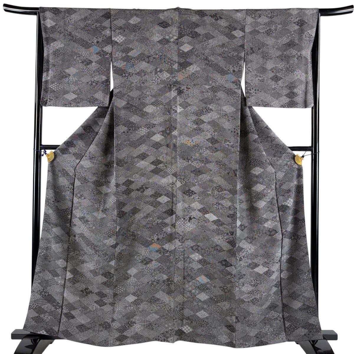 【美品】 江戸小紋 身丈151cm 裄丈62.5cm 正絹 秀品 【中古】 50%OFF 【美品】 江戸小紋 身丈155cm 裄丈63cm S 袷 人間国宝 中村勇