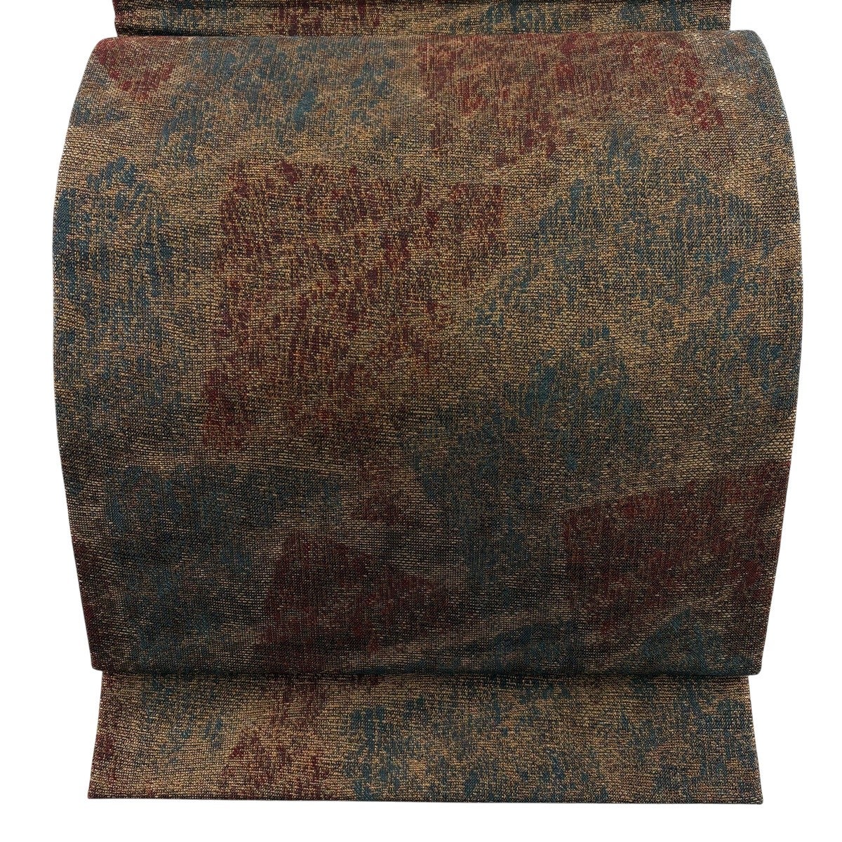 袋帯 中古 リサイクル 正絹 カジュアル 全通 焦茶色 多色 A861-13 美品】 袋帯 秀品 全通 正絹 【中古】の通販 by バイセル ラクマ店｜ラクマ