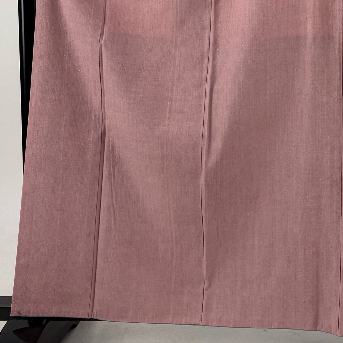 美品】 紬 身丈162cm 裄丈64.5cm M 袷 ますいわ屋 ピンク 正絹 優品 一