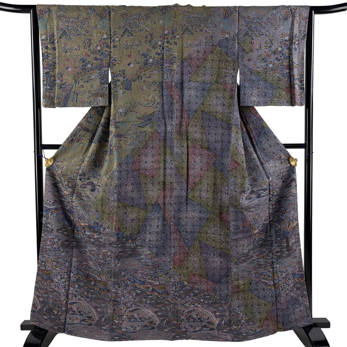 訪問着 身丈162cm 裄丈63cm 正絹 美品 名品 【中古】 訪問着 身丈162cm 裄丈64cm 正絹 名品 【中古】の通販 by バイセル