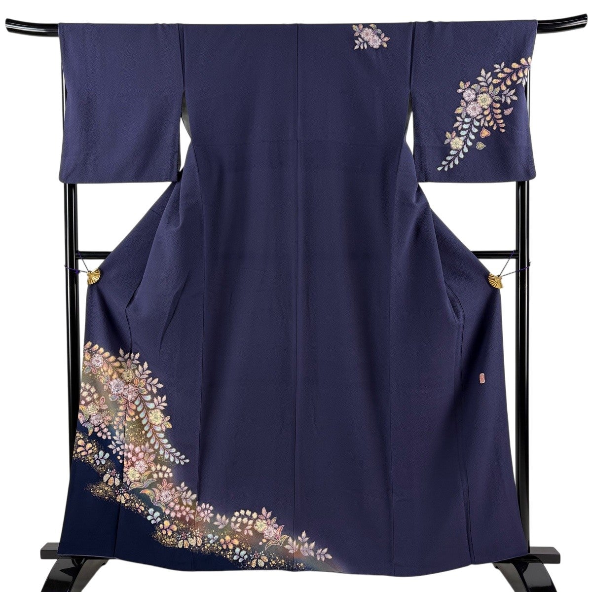 訪問着 着物 中古 辻が花 身丈171cm 裄69.5cm L A828-14 訪問着 着物 中古 辻が花 身丈171cm 裄69.5cm L A828-14の通販 by