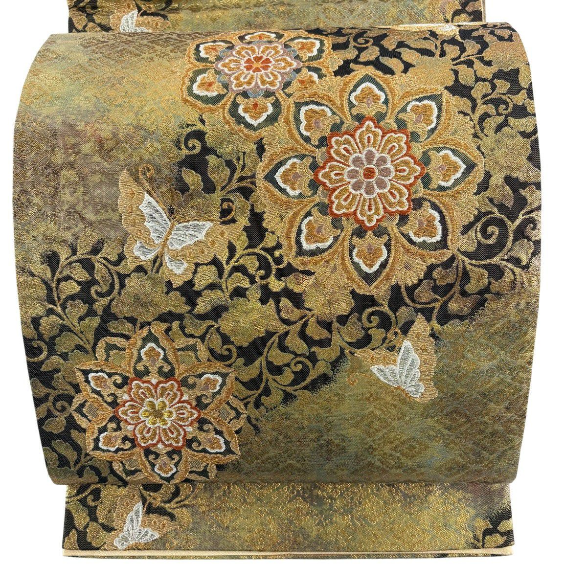 【美品】 袋帯 秀品 六通 正絹 【中古】 美品】 袋帯 秀品 六通 正絹 【中古】の通販 by バイセル ラクマ店｜ラクマ