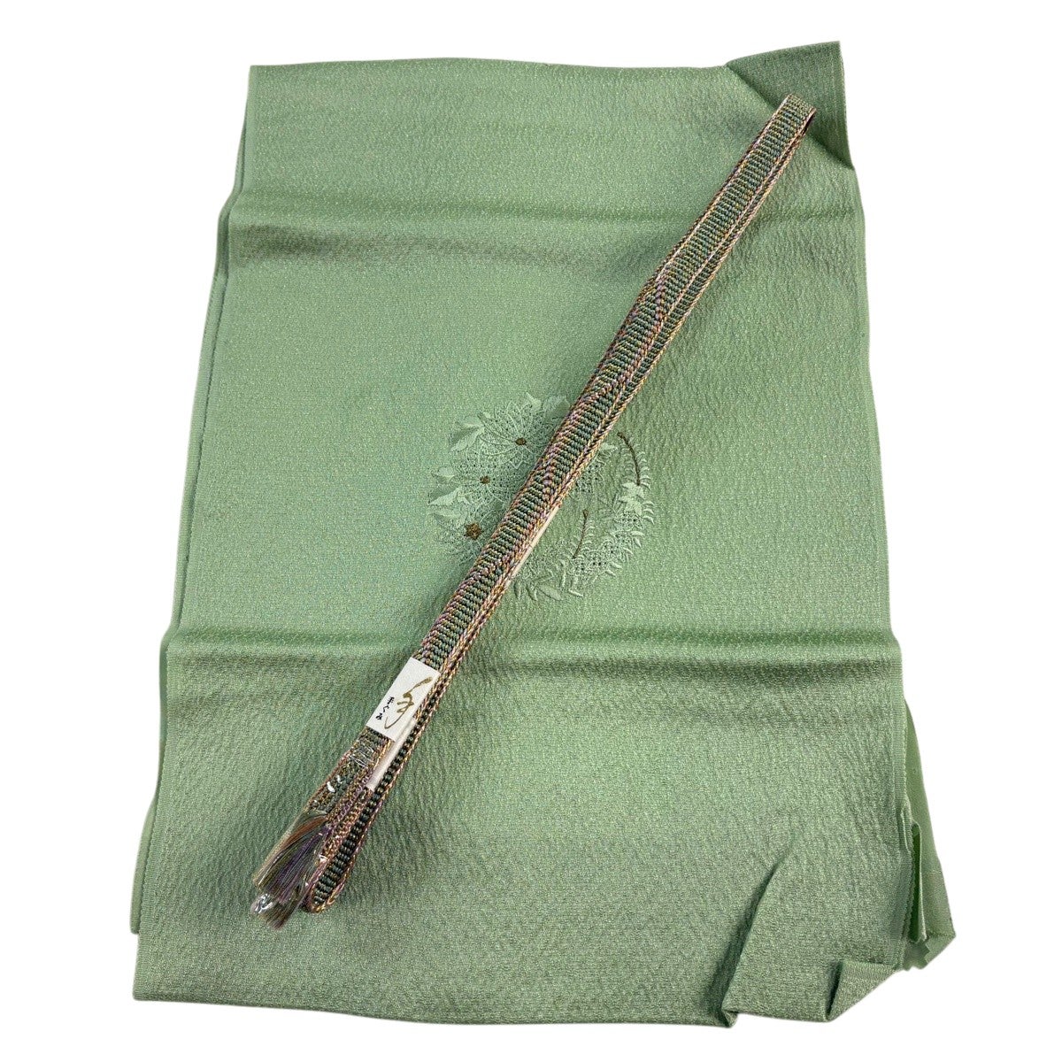 【着物】和装小物　帯締め帯揚げセット　花丸文　角組　金糸　25w02-2670 楽天市場】【中古】 和装小物 帯締め帯揚げセット 花丸文 角組 金糸