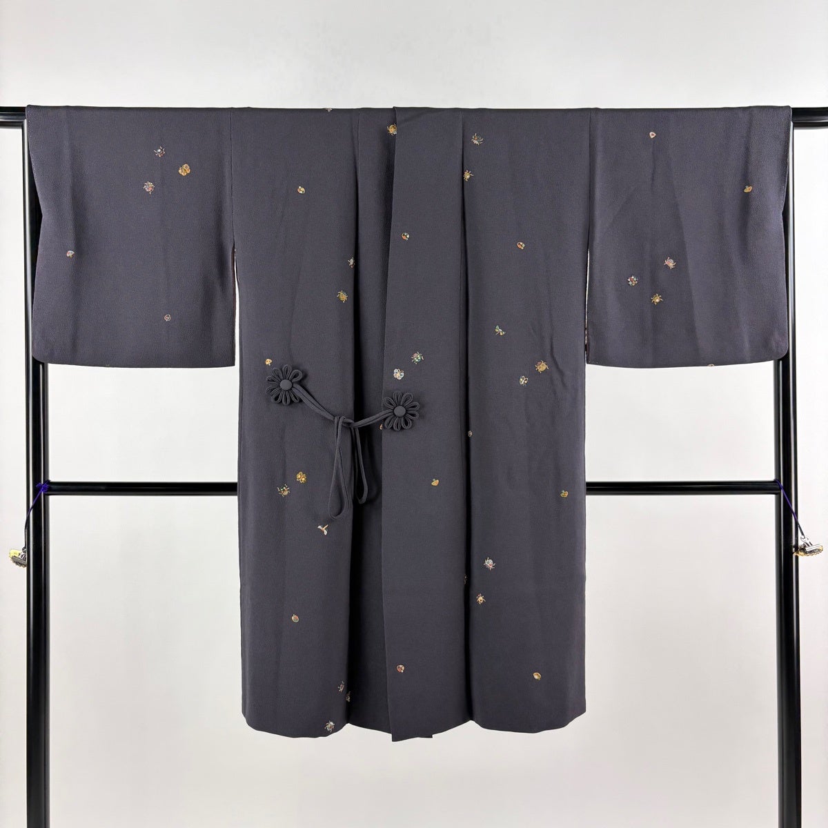 道中着 美品 名品 身丈107.5cm 裄丈70cm 正絹 【中古】 道中着 ｜ 中古着物・帯・和装小物 ｜ バイセル オンライン