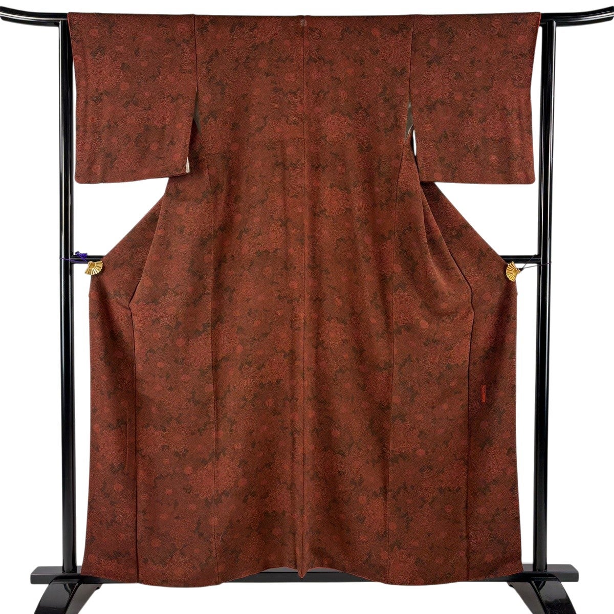 江戸小紋 身丈154cm 裄丈66cm 正絹 逸品 【中古】 美品】 江戸小紋 身丈157cm 裄丈64cm M 袷 人間国宝 中村勇二郎 落款