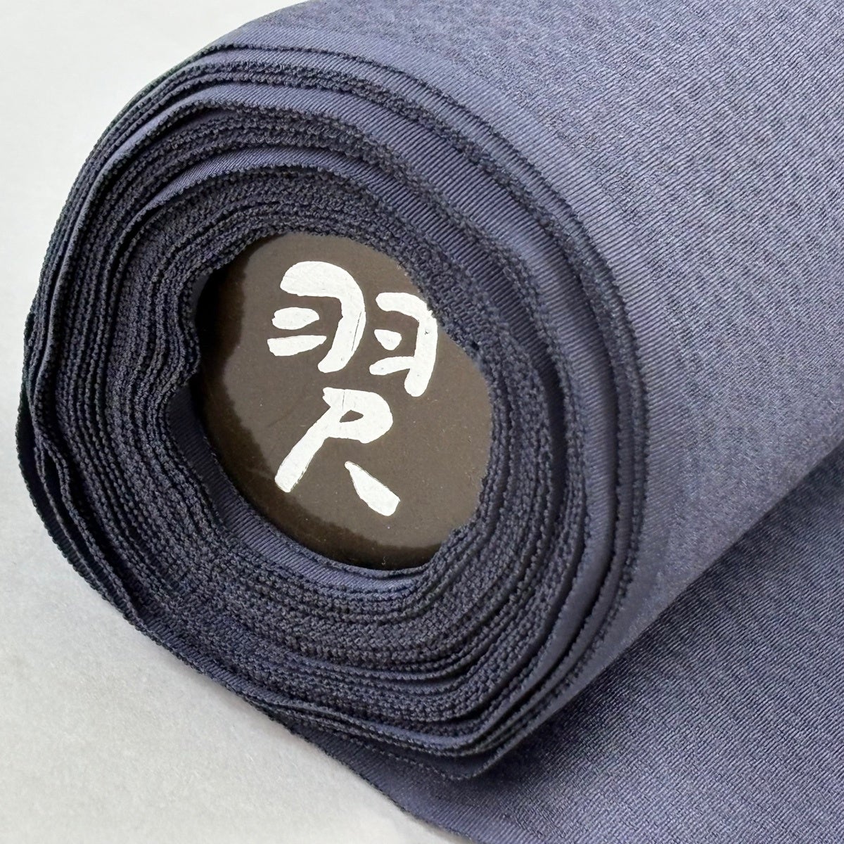 反物 優品 羽尺 羽織 和装コート 流水 地紋 灰紫 正絹｜中古・古着