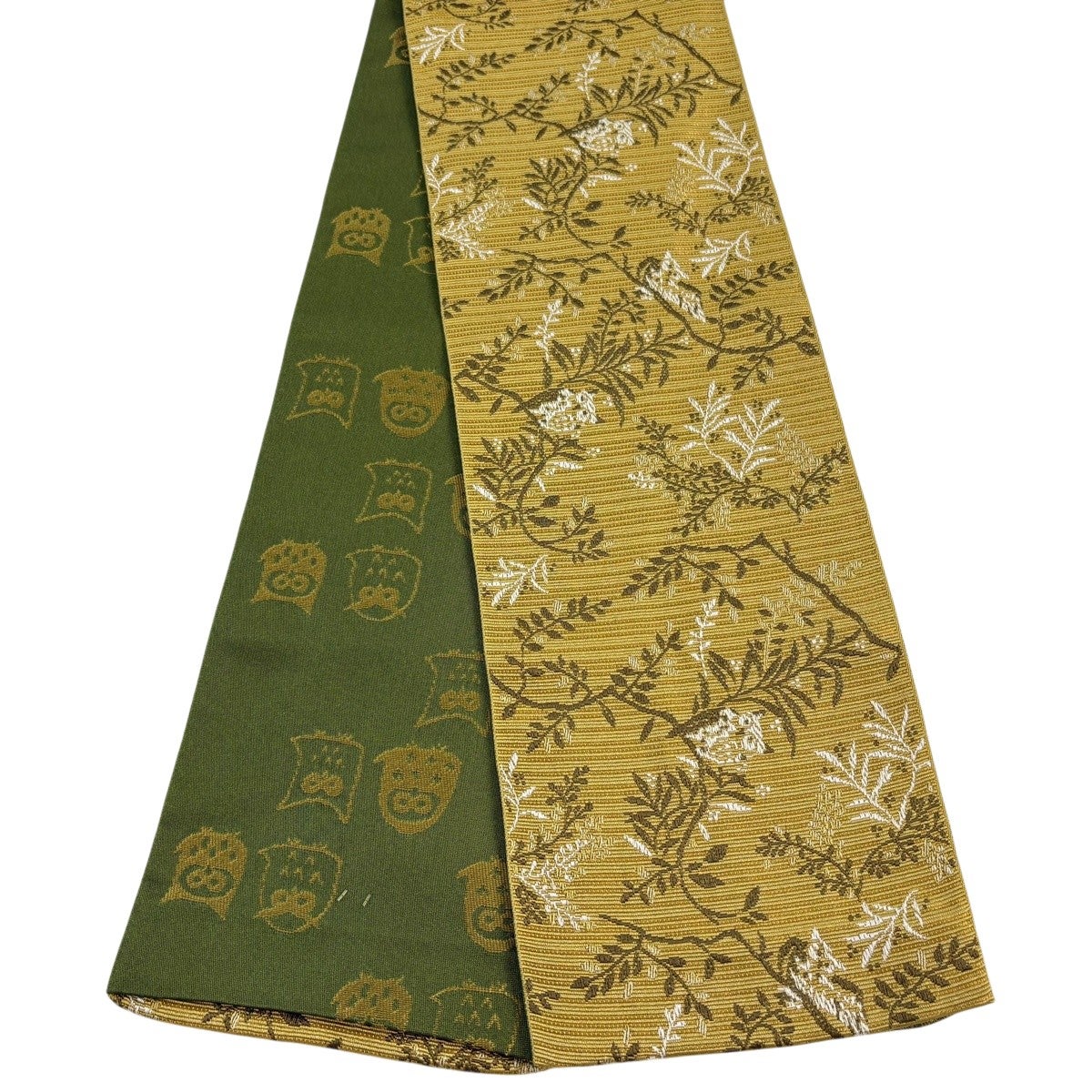 半幅帯 優品 正絹 【中古】 美品】半幅帯 優品 化繊 【中古】の通販 by バイセル ラクマ店｜ラクマ