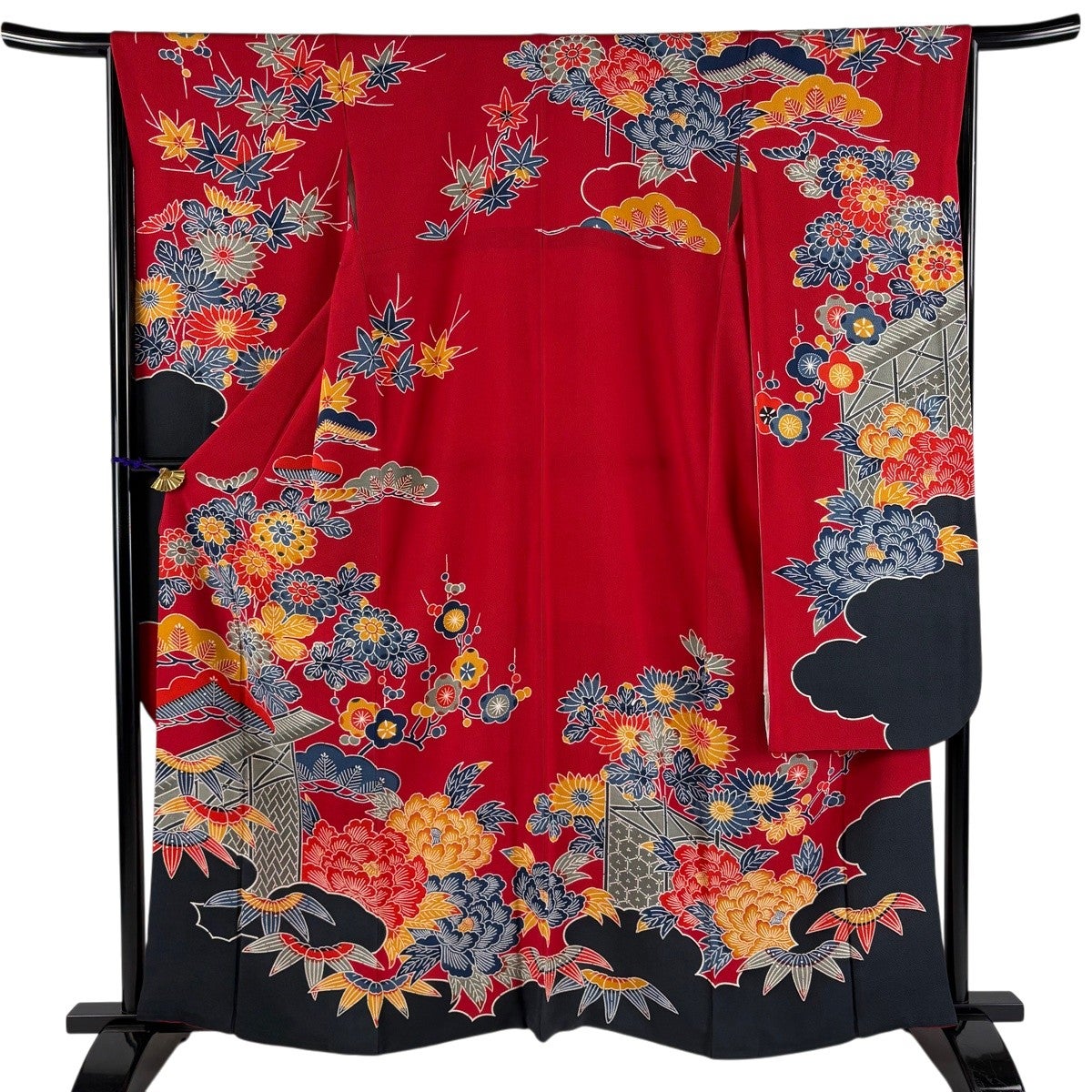 最終価格】 70%OFF 【美品】開き名古屋帯 逸品 落款あり 平野晋二郎
