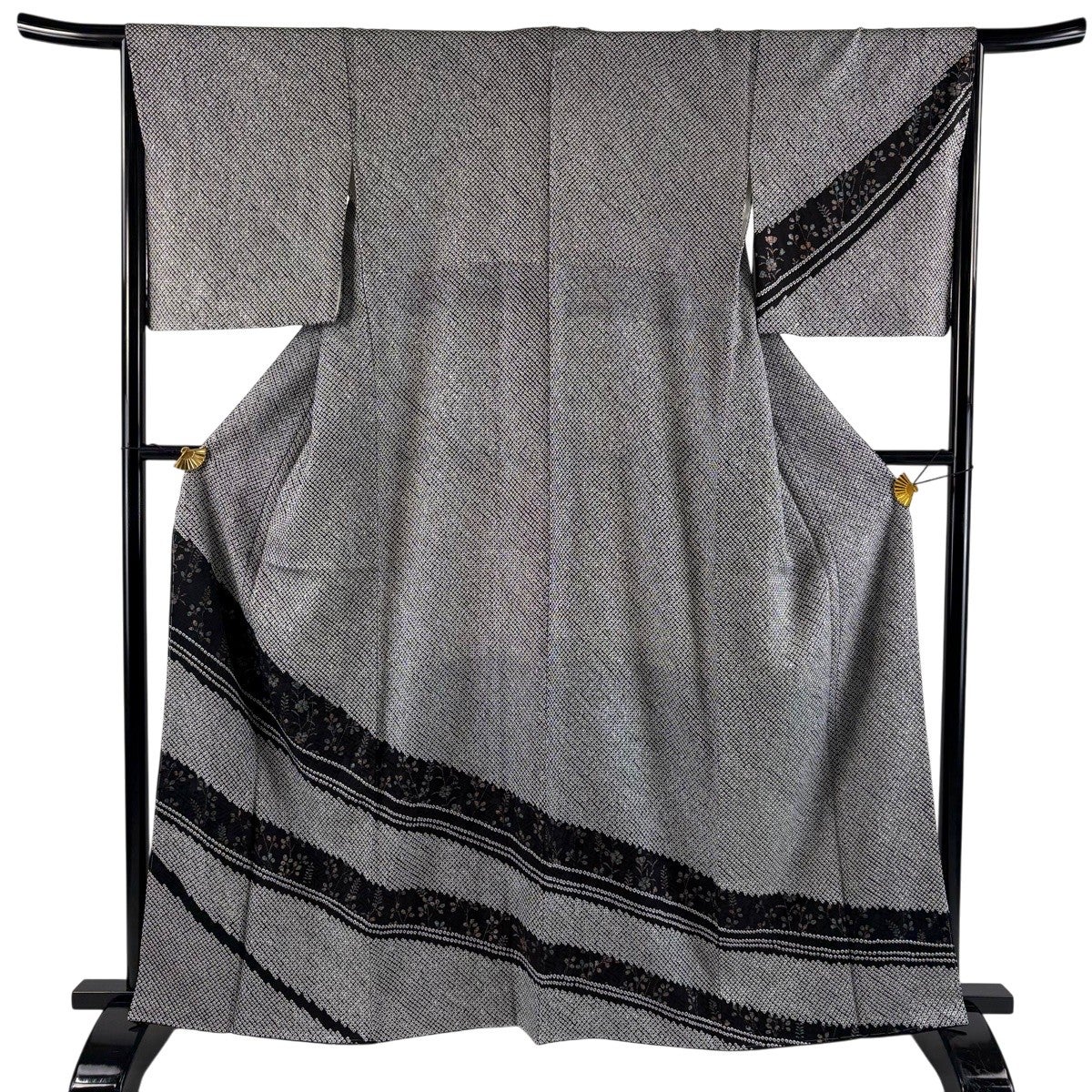 ★専用★美品 訪問着 総絞り 青海波 身丈163cm 裄丈65cm お洒落 袷 ☆専用☆美品 訪問着 総絞り 青海波 身丈163cm 裄丈65cm お洒落 袷