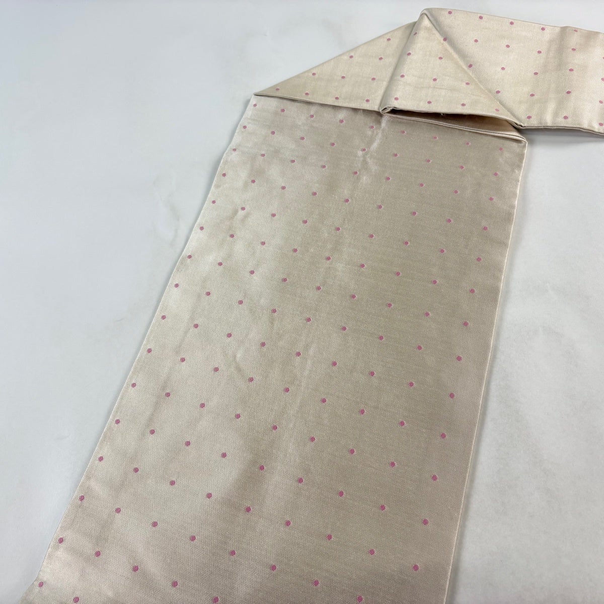 m150 ホリ・ヒロシ　梅　正絹　名古屋帯 名古屋帯 秀品 桜 梅 クリーム 正絹｜中古・古着・リサイクル着物通販