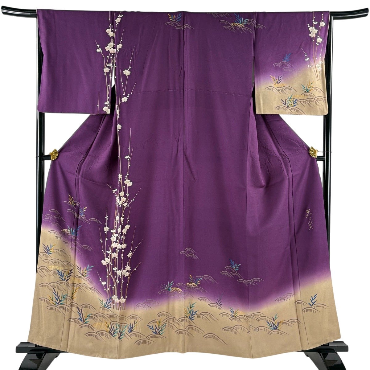 訪問着 美品 秀品 164cm 67cm 正絹 【中古】 訪問着 新古品・中古品をお探しなら京都きもの市場【日本最大級の着物