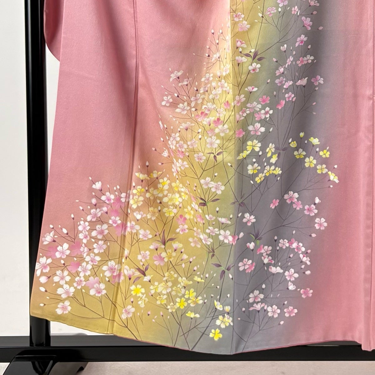 振袖 身丈157.5cm 裄丈64.5cm 正絹 美品 名品 【中古】 美品】 振袖 身丈157.5cm 裄丈67.5cm 正絹 逸品 【中古】の通販 by