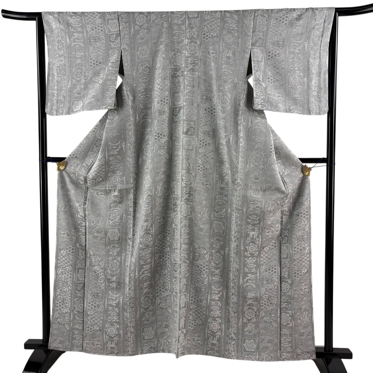 小紋/美品/小柄/仕立上がり/適応身長145～150㎝/9517 小紋/美品/小柄/仕立上がり/適応身長145～150㎝/9517の通販 by