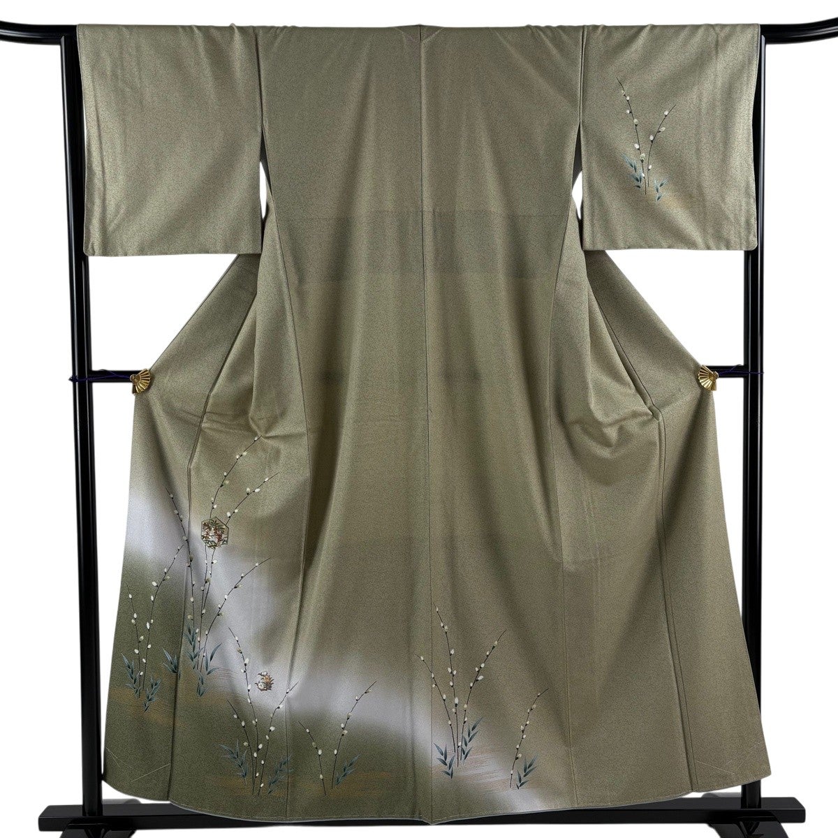 最終価格】 73%OFF 付下げ 身丈154.5cm 裄丈63cm S 袷 斉藤三才 落款