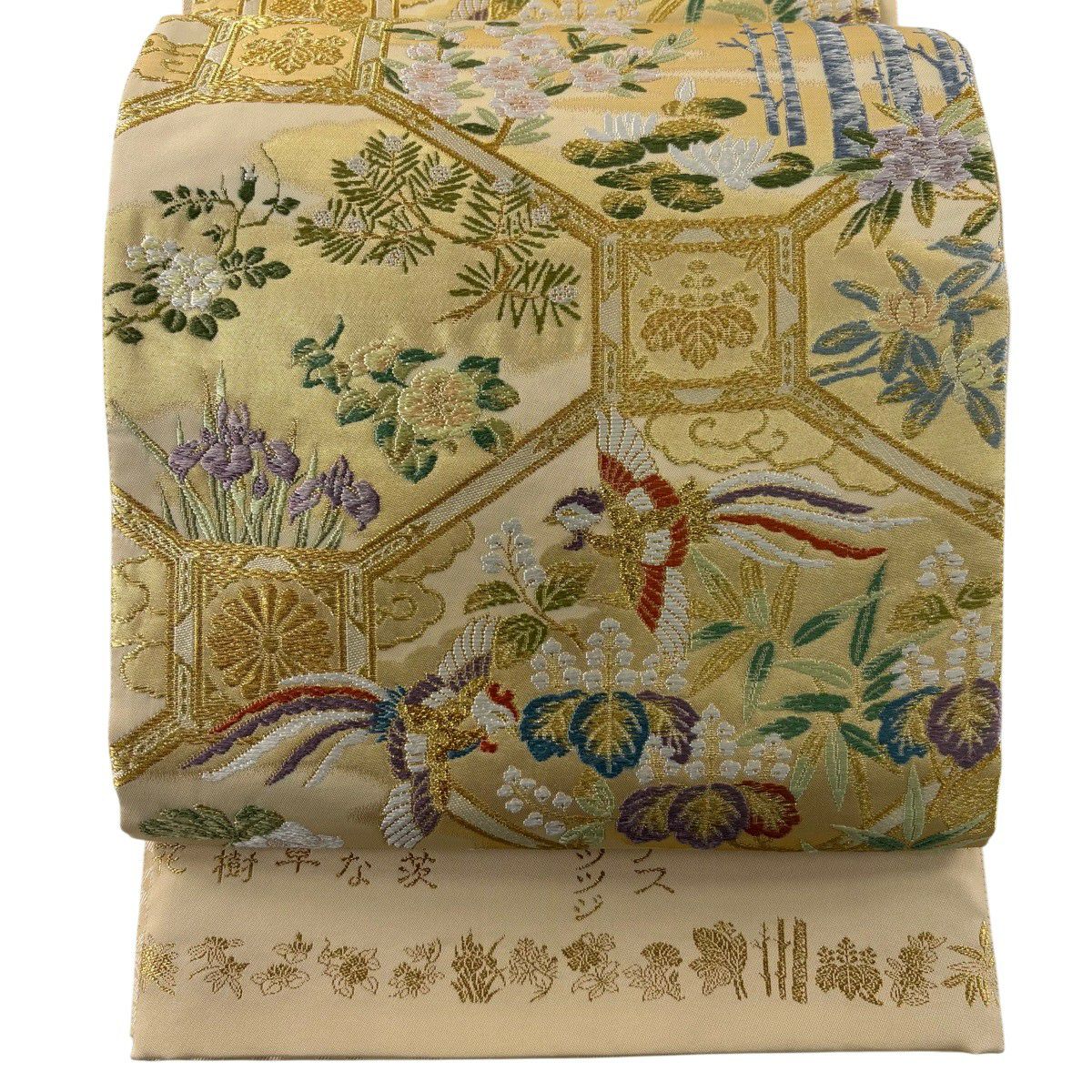 【美品】 袋帯 秀品 六通 正絹 【中古】 袋帯 秀品 六通 正絹 【中古】の通販 by バイセル ラクマ店｜ラクマ
