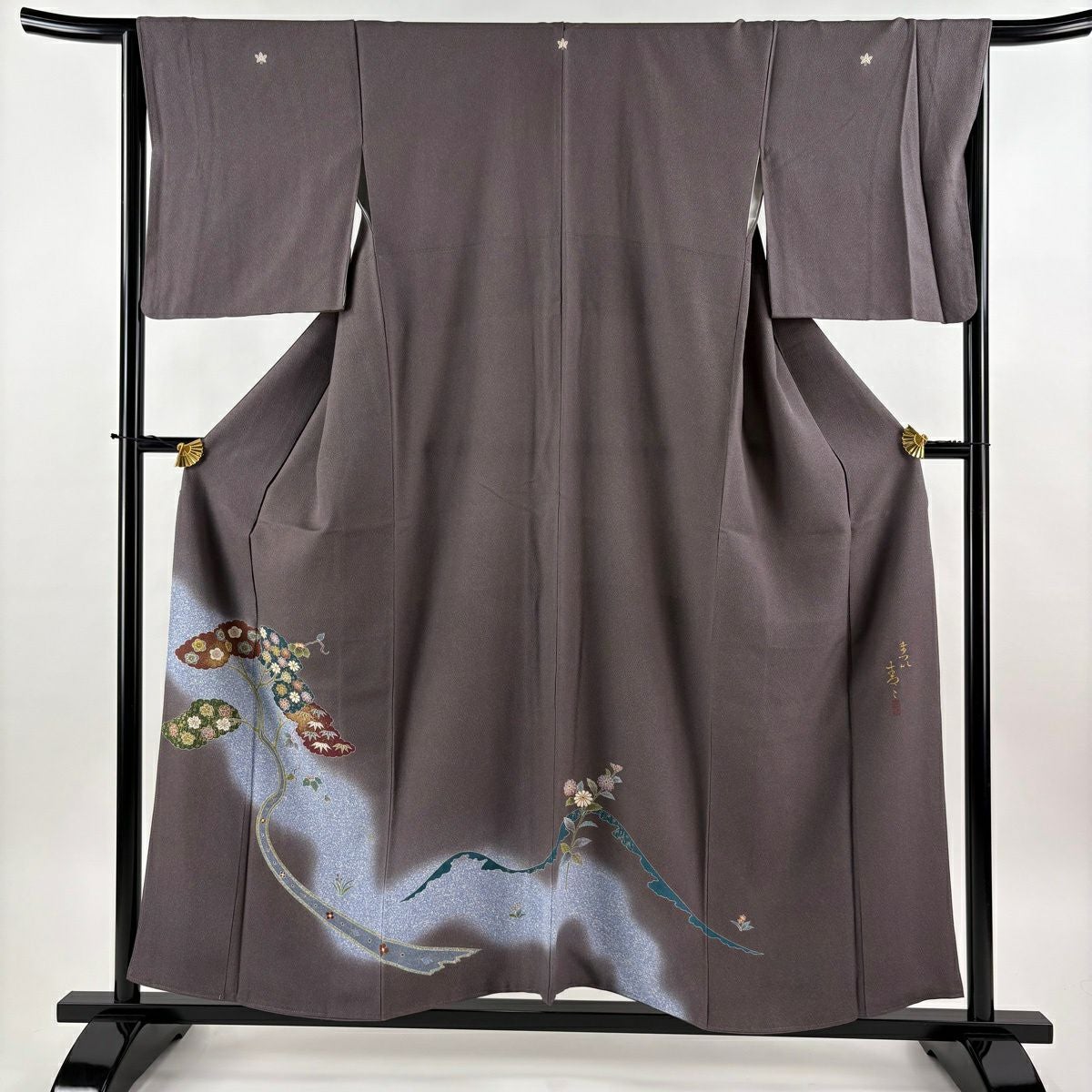 【美品】 付下げ 身丈156cm 裄丈66cm 正絹 名品 【中古】 付下げ 身丈156cm 裄丈66.5cm 正絹 名品 【中古】の通販 by バイセル
