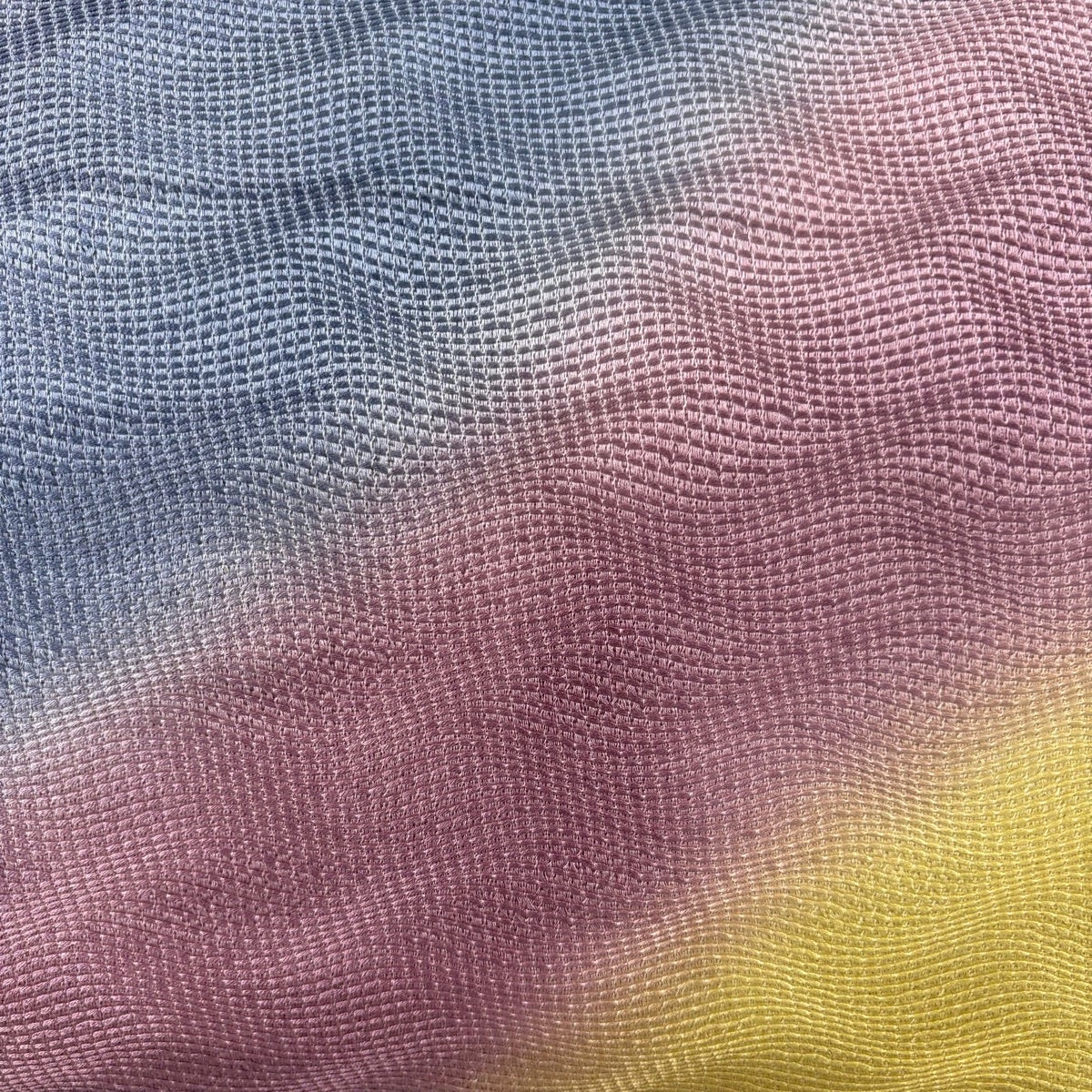 袋帯 秀品 幾何学模様 紫 全通 正絹｜中古・古着・リサイクル着物通販