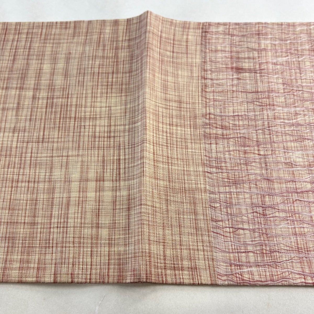 美品】 袋帯 秀品 椿 銀通し 箔 ピンク お太鼓柄 正絹｜中古・古着