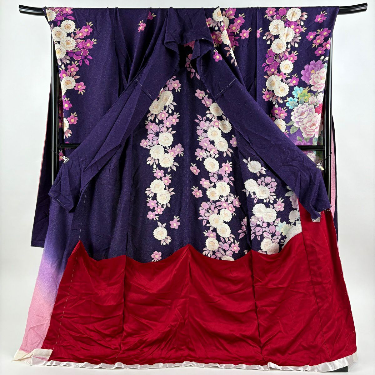 最終価格】 70%OFF 【美品】振袖 身丈176.5cm 裄丈73cm 未仕立て 仮絵 最終価格】 70%OFF 【美品】振袖 身丈176.5cm 裄丈73cm 未仕立て 仮絵