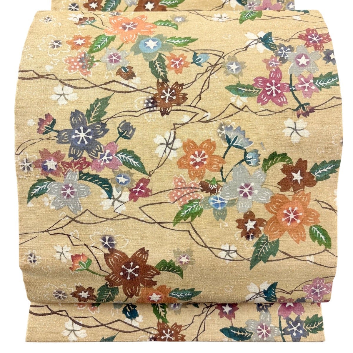 名古屋帯 秀品 正絹 【中古】 名古屋帯 秀品 正絹 【中古】の通販 by バイセル ラクマ店｜ラクマ