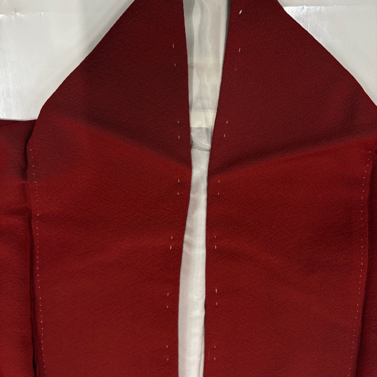 振袖 身丈156cm 裄丈63.5cm S 袷 茜色 正絹 秀品｜中古・古着